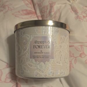Bath And Body Works Always And Forever 3 Wick Candle